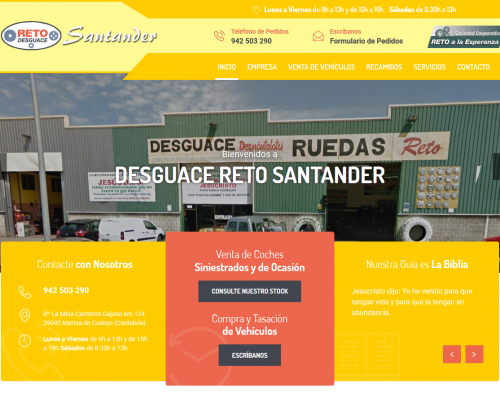 Desguace Reto Santander
